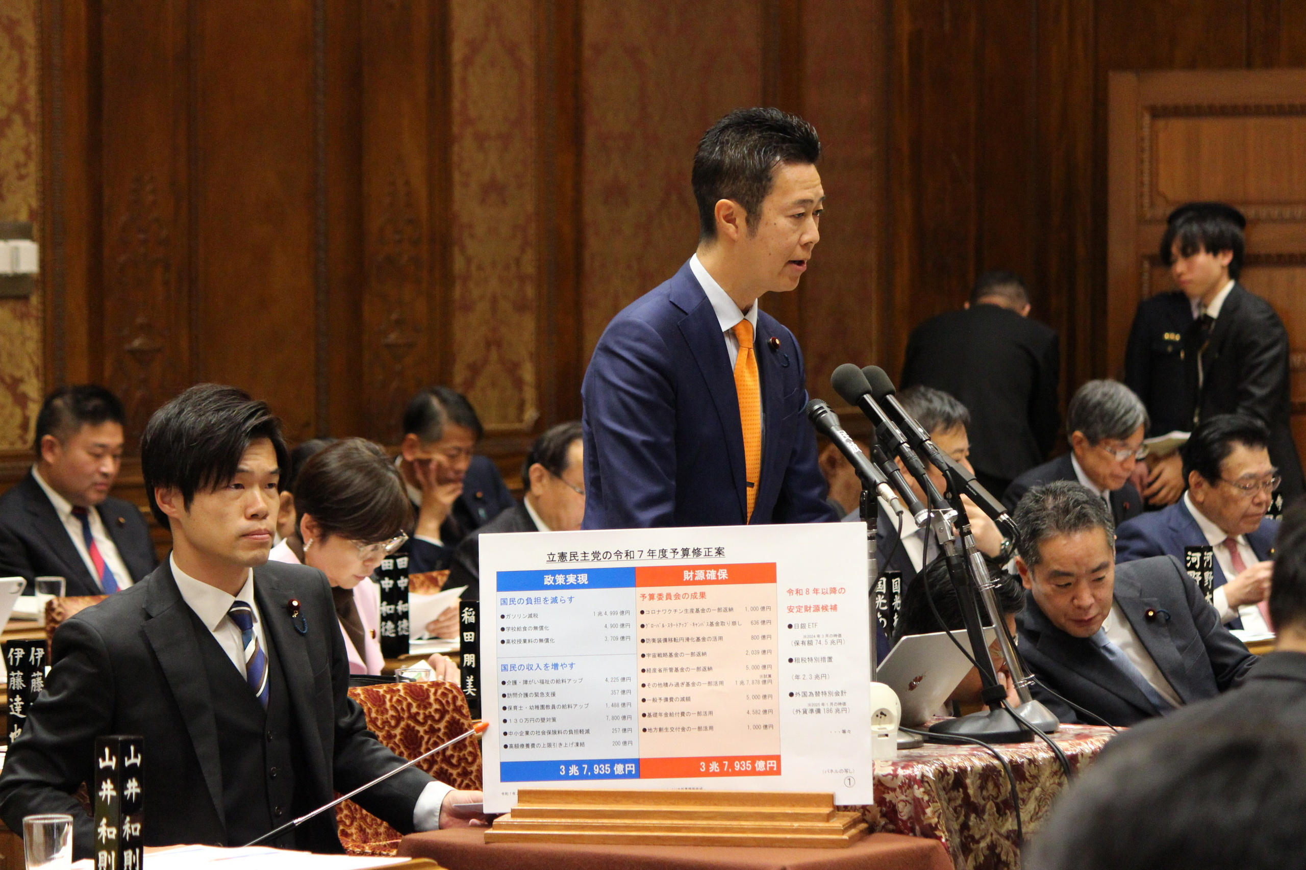 ガソリン減税の財源を提案