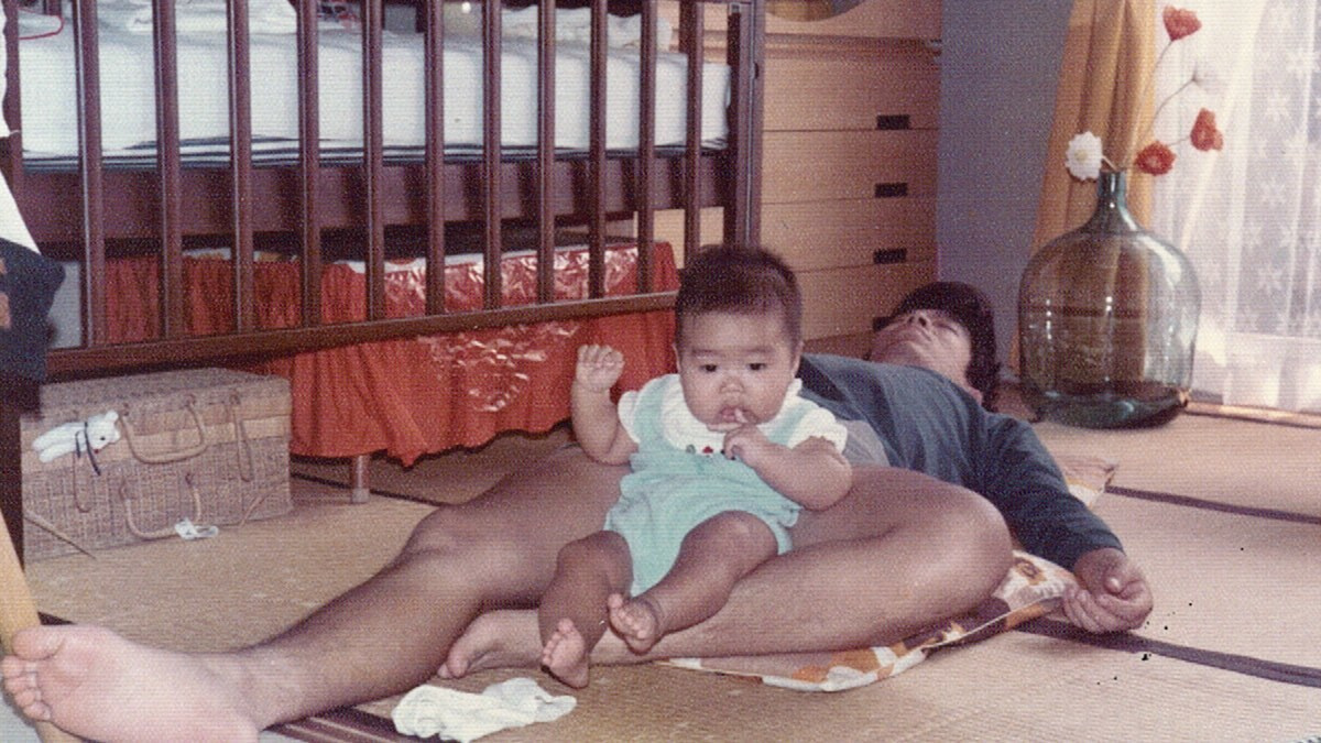井坂の赤ちゃんの時